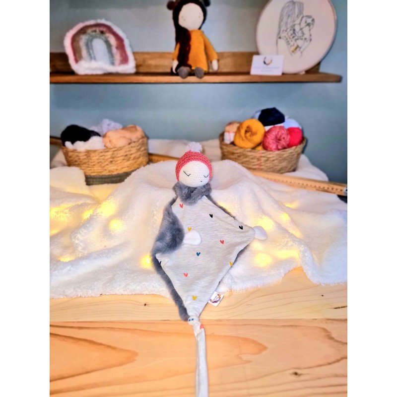 Doudou Lulu Petits cœurs