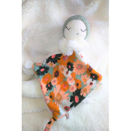 Doudou Lulu Fleurs 70's