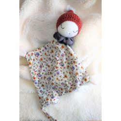 Doudou Lulu Champ de fleurs