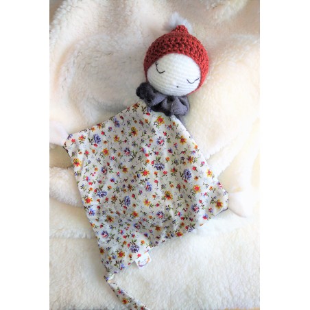 Doudou Lulu Champ de fleurs