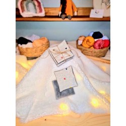 Lingettes petits cœurs