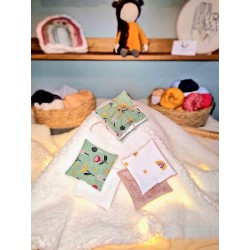 Lingettes rainbow & tulipes